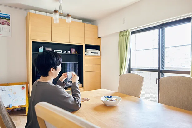 自分に合った片づけ方やペースを教えてもらったことで、すっきりをキープできるように!