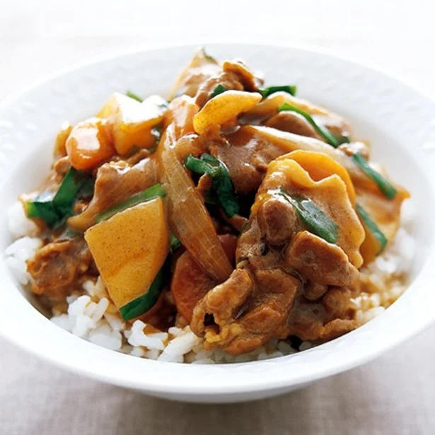 「和風カレー丼」 レタスクラブニュースより