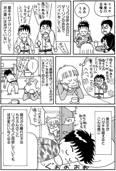 男の子がハタチを超えるとこんな感じ