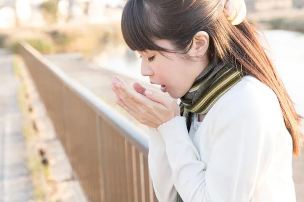 息は「ふー」より「はー」のほうが暖かい