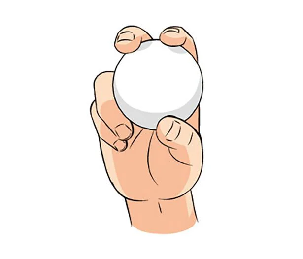 ボールの握り方は?