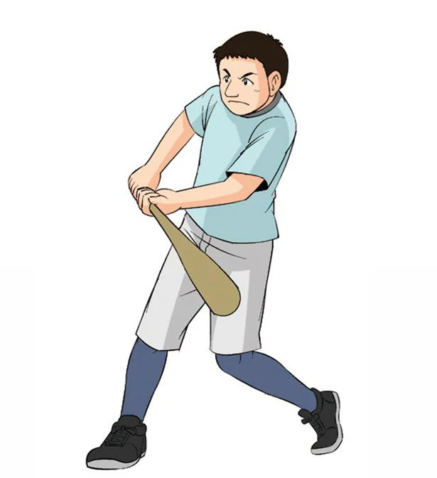思いきり振る!