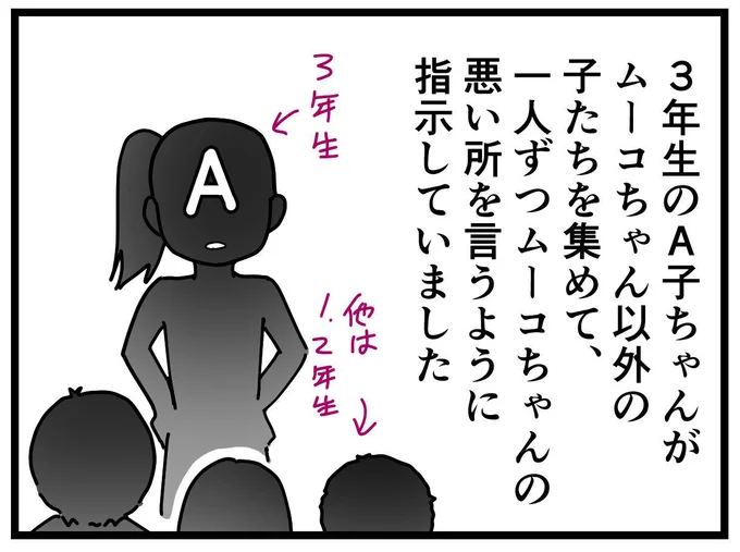  『学童でいじめに遭いました』より