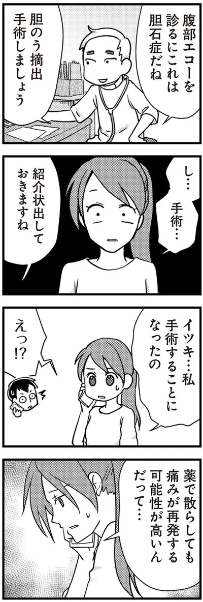 胆石症だね