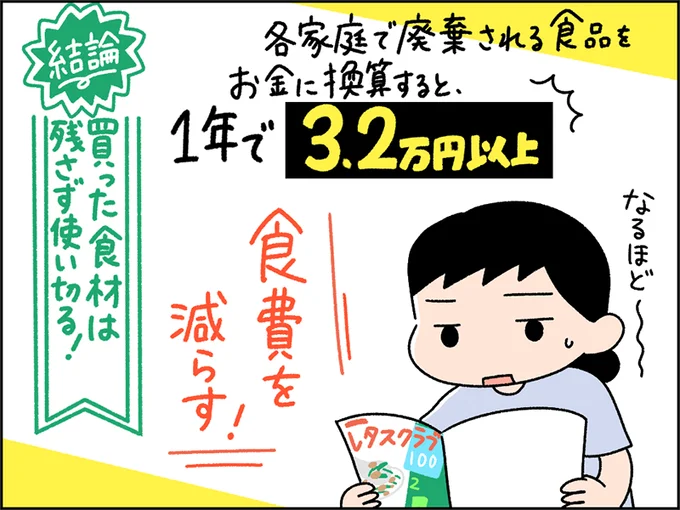 食費を減らす!