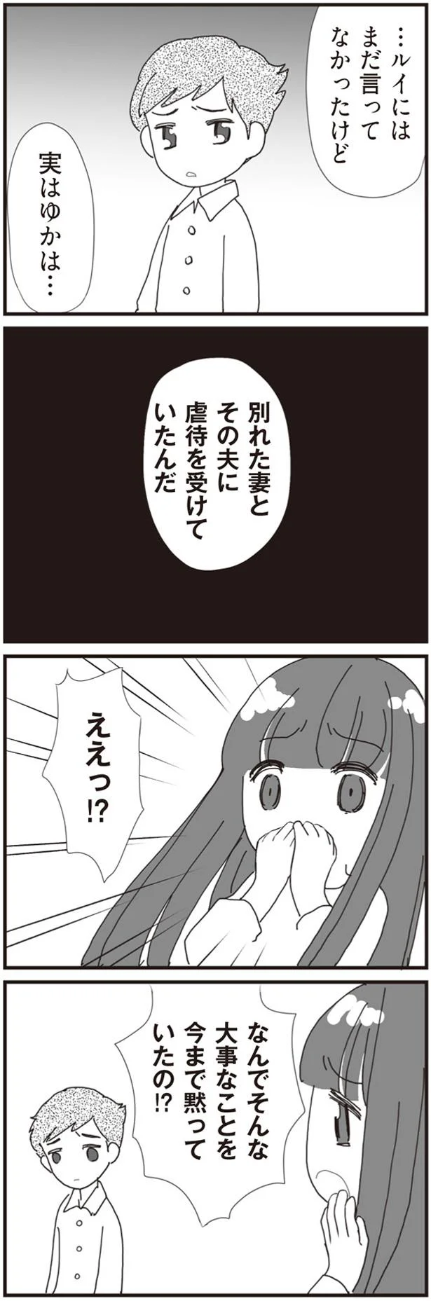 虐待を受けていたんだ