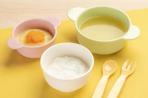 離乳食スタート！ 簡単なおかゆの作り方／バランスのよい手作り離乳食（4）