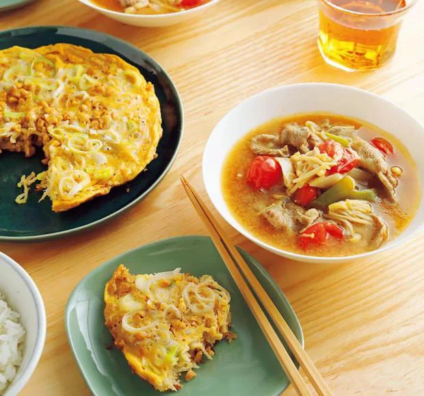 夏バテ解消の2品が15分で！ 「具だくさん夏豚汁」の献立
