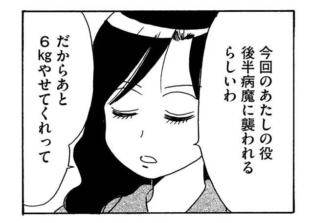 役作りのために6kgの減量指示が…