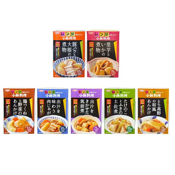 あと一品欲しいときに！ ホッとするおいしさの和総菜1人前がレンチン40秒で完成