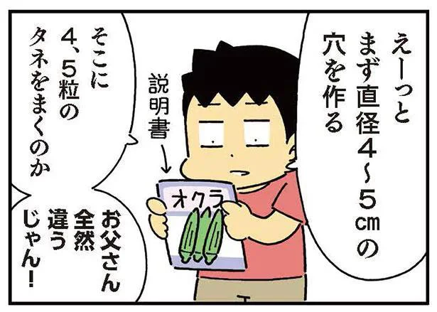 お父さん全然違うじゃん！