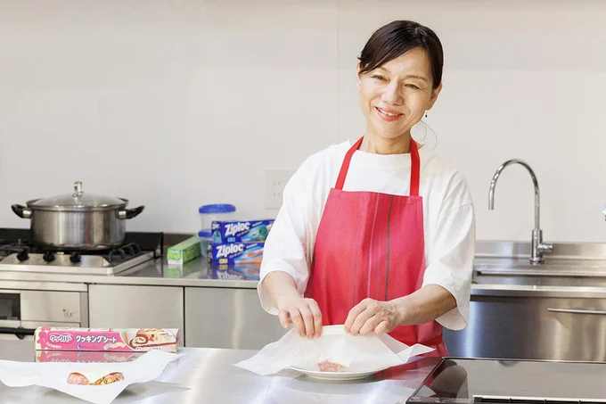 簡単なのにヘルシーでおいしい、包んで温めるだけで完成の「包み蒸し」