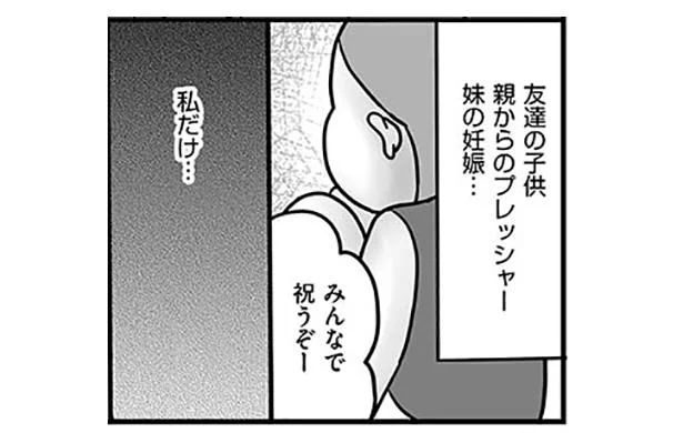 親からのプレッシャー、妹の妊娠…