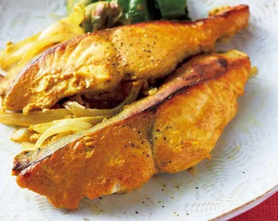 トースターで焼いてオイルカット「タンドリーさわら」／管理栄養士rinaの太らないおかず（2）