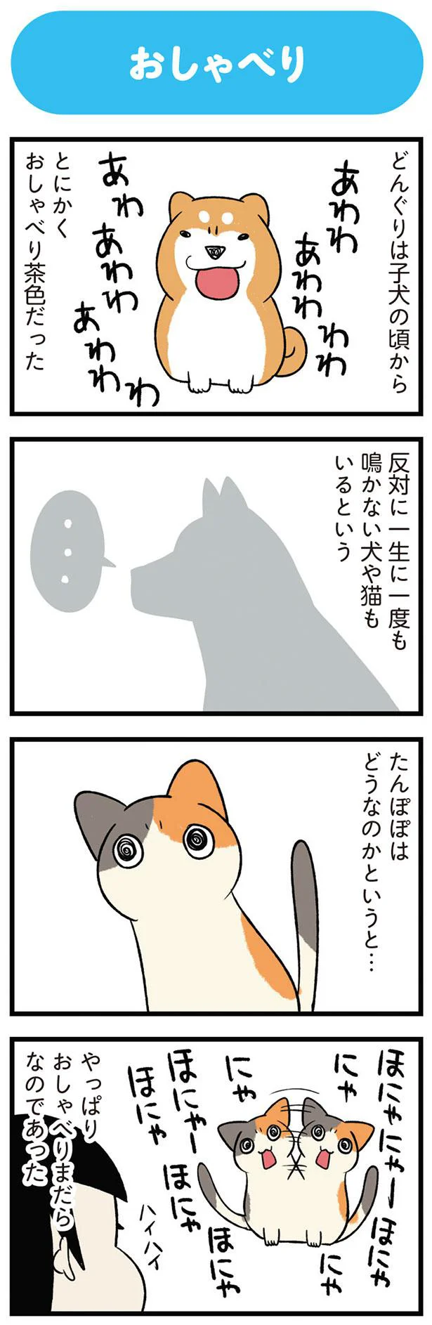 とにかくおしゃべり