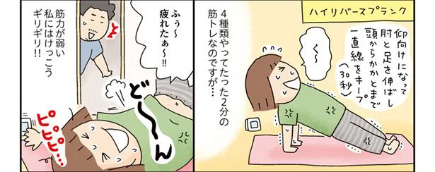 追加のプランク!