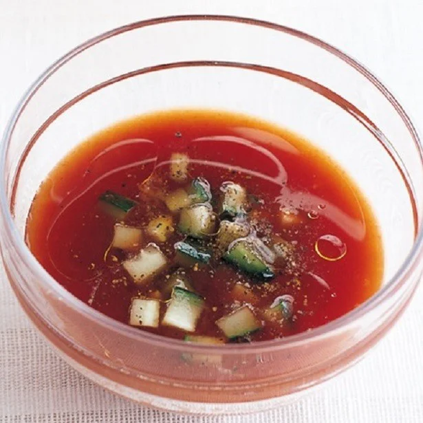 にんにくとオリーブ油で風味よく