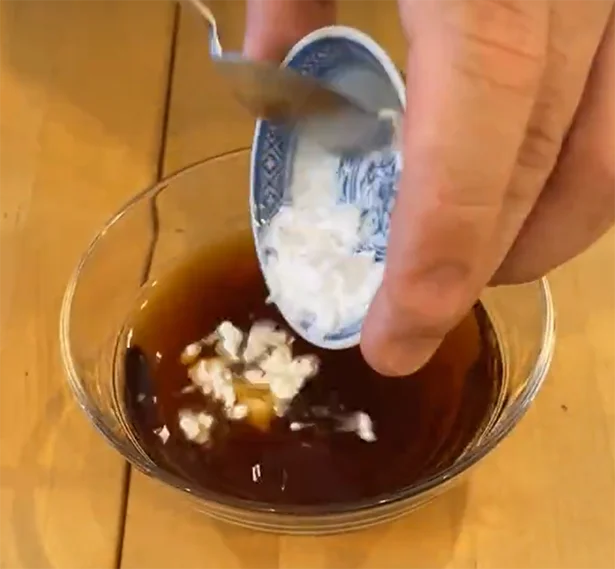 ポイント1▷片栗粉は先に合わせ調味料にINすればラク!