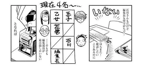 整理整頓に下準備。最小限のメンバーしかいなくて進捗がヤバい／じしょへん～辞書編集部 1（6）