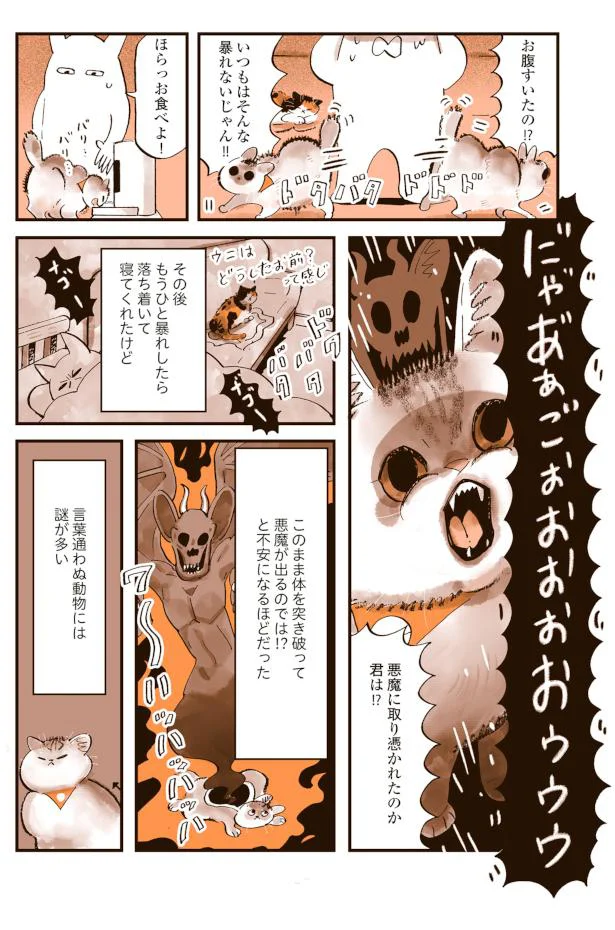 悪魔に取り憑かれたのか君は⁉