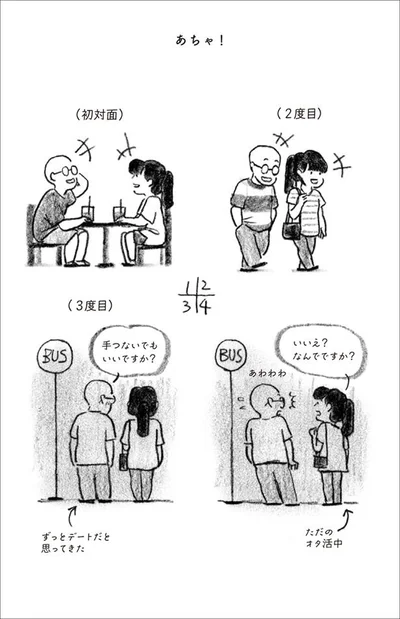 一向に距離は縮まりません