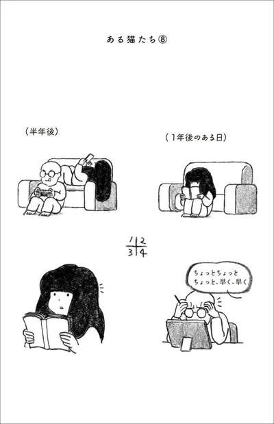 2匹を飼いだして１年たったある日
