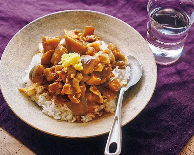 なすは冷凍すると味しみが違う!「なすと豚バラ肉のカレー」