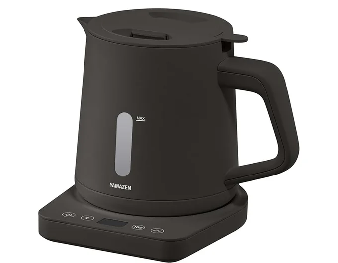 YAMAZEN 湯こぼれ防止温調電気ケトル  YKU-SC1210J