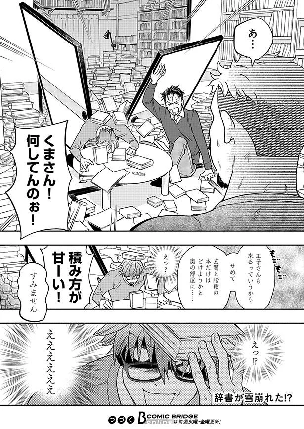 辞書が雪崩れた!?