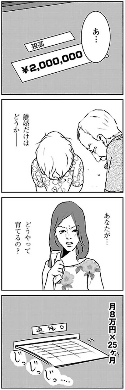 離婚だけはどうか