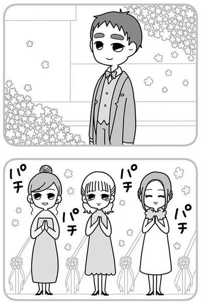 みんなに祝われて