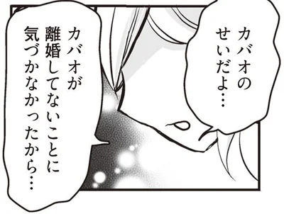 離婚してないことに気づかなかったから…