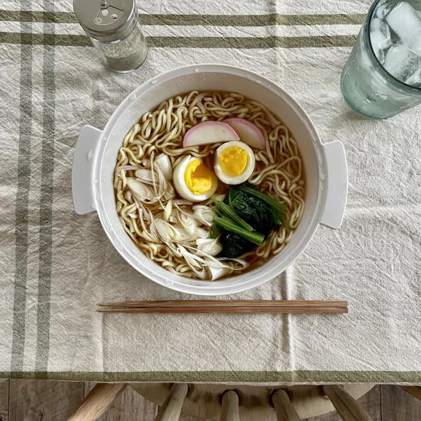 おいしいラーメンができました