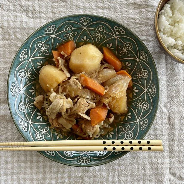 おいしい肉じゃがが火を使わずにできました