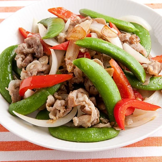 ポリッとおいしい！ 食感を楽しむスナップえんどうと豚肉の料理5選