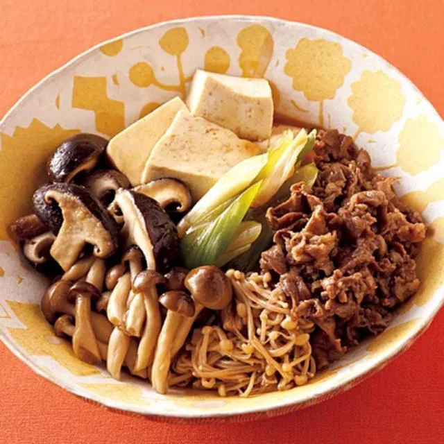 「きのこ肉豆腐」／きのこを使ったレシピ（26/30）