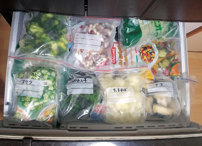冷凍野菜を使えば、栄養をラクしてとれる！