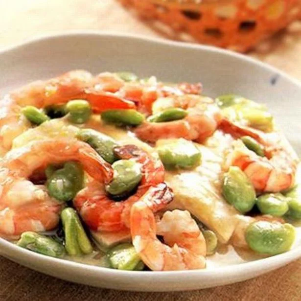 さわやかなそら豆のおいしさがたまらない!