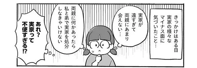 あれ?実家って不便すぎる⁉