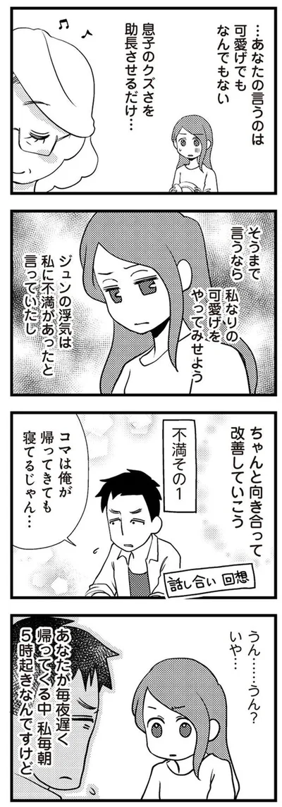 ちゃんと向き合って改善していこう