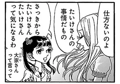 さっきから、たいけさんって気になるわ