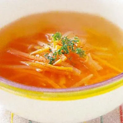 「にんじんのスープ」／野菜スープのレシピ（16/28）