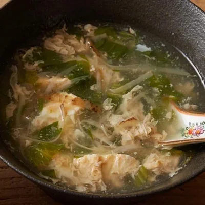「香り野菜の卵スープ」／野菜スープのレシピ（21/28）