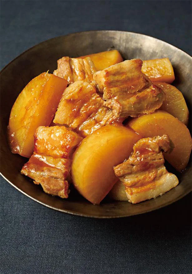 かえしの旨味が大根にしみしみ！ じんわりおいしい「豚バラ大根」／肉まみれの夜ふかし飯（3）