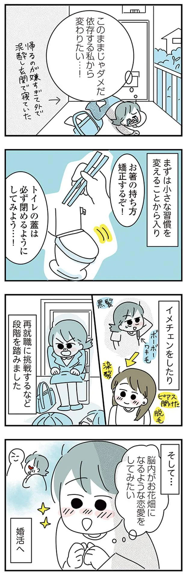 依存する私から変わりたい…！