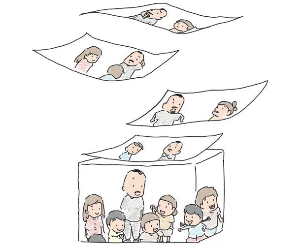 積み重ねて 塗り重ねて