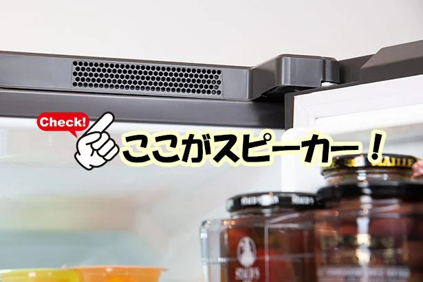 FZSシリーズの上部には、Bluetooth対応のスピーカーを搭載