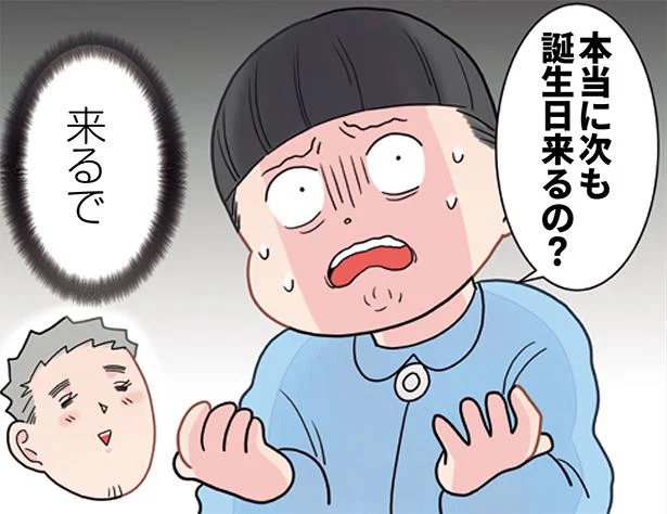本当に次も誕生日来るの?