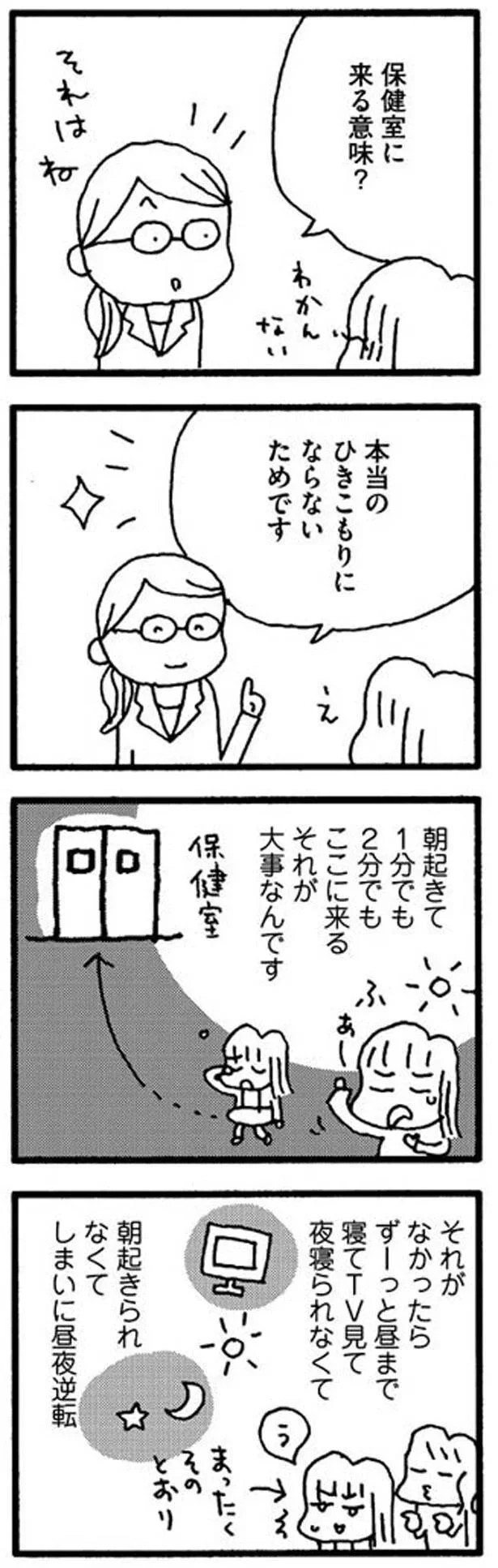 本当のひきこもりにならないためです