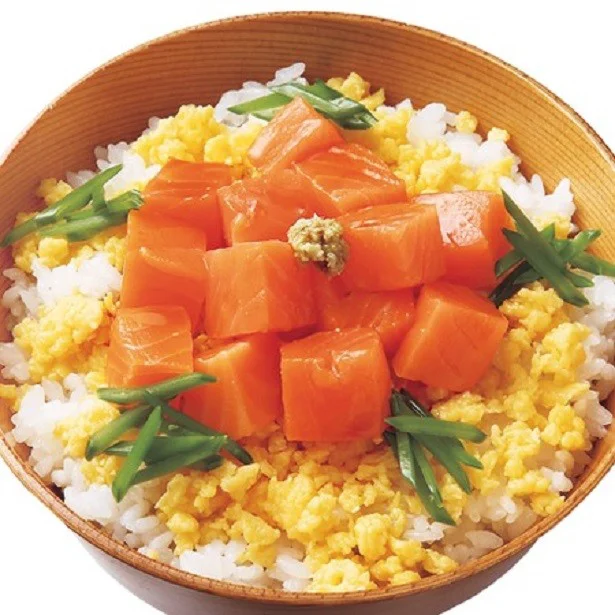 脂がのったサーモンで簡単&豪華な一品が完成